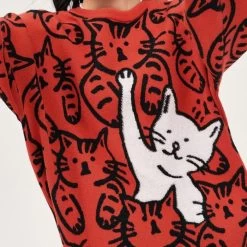 Pull Doux Avec Motifs Adorables De Chats 5 Pull Doux Avec Motifs Adorables De Chats -Couchages pour chats Magasin 36679 f885d1