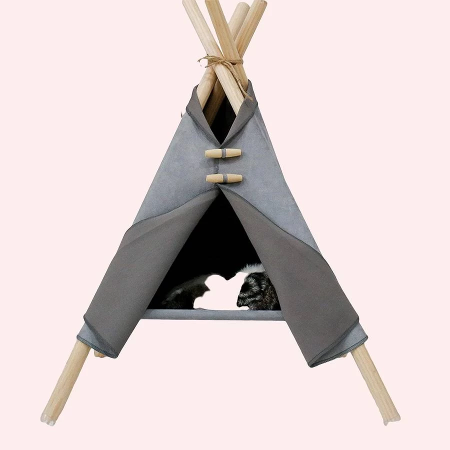 Niche En Forme De Tente Pliable Pour Chat 1 Niche En Forme De Tente Pliable Pour Chat