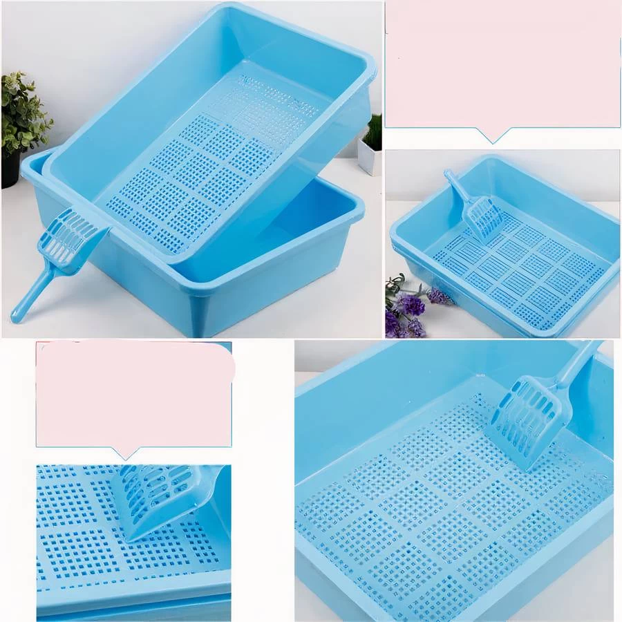 Bac à Litière En Plastique Pour Chat 3 Bac à Litière En Plastique Pour Chat – Image 3