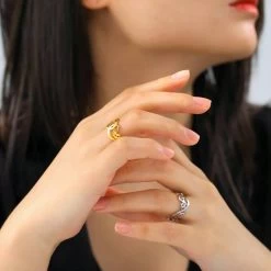 Bague Chat Créative Et Ajustable -Couchages pour chats Magasin bague chat creative et ajustable 2