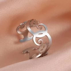 Bague Chat Créative Et Ajustable -Couchages pour chats Magasin bague chat creative et ajustable 5