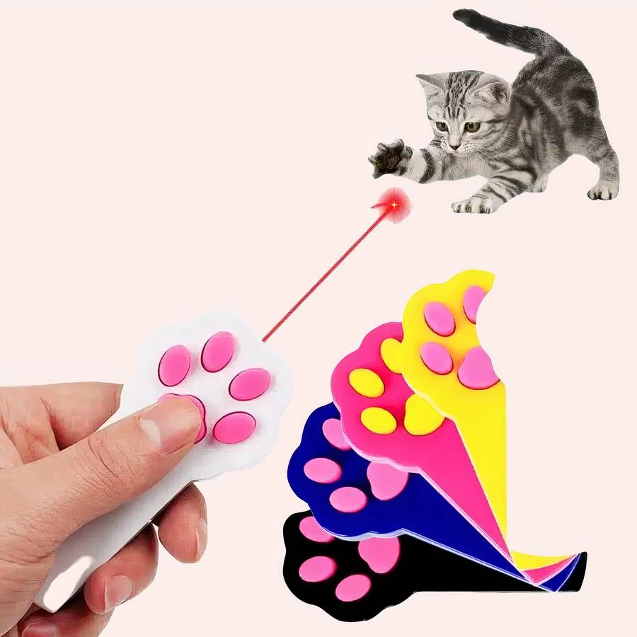 Bâton Laser En Forme De Patte Pour Chat 1 Bâton Laser En Forme De Patte Pour Chat