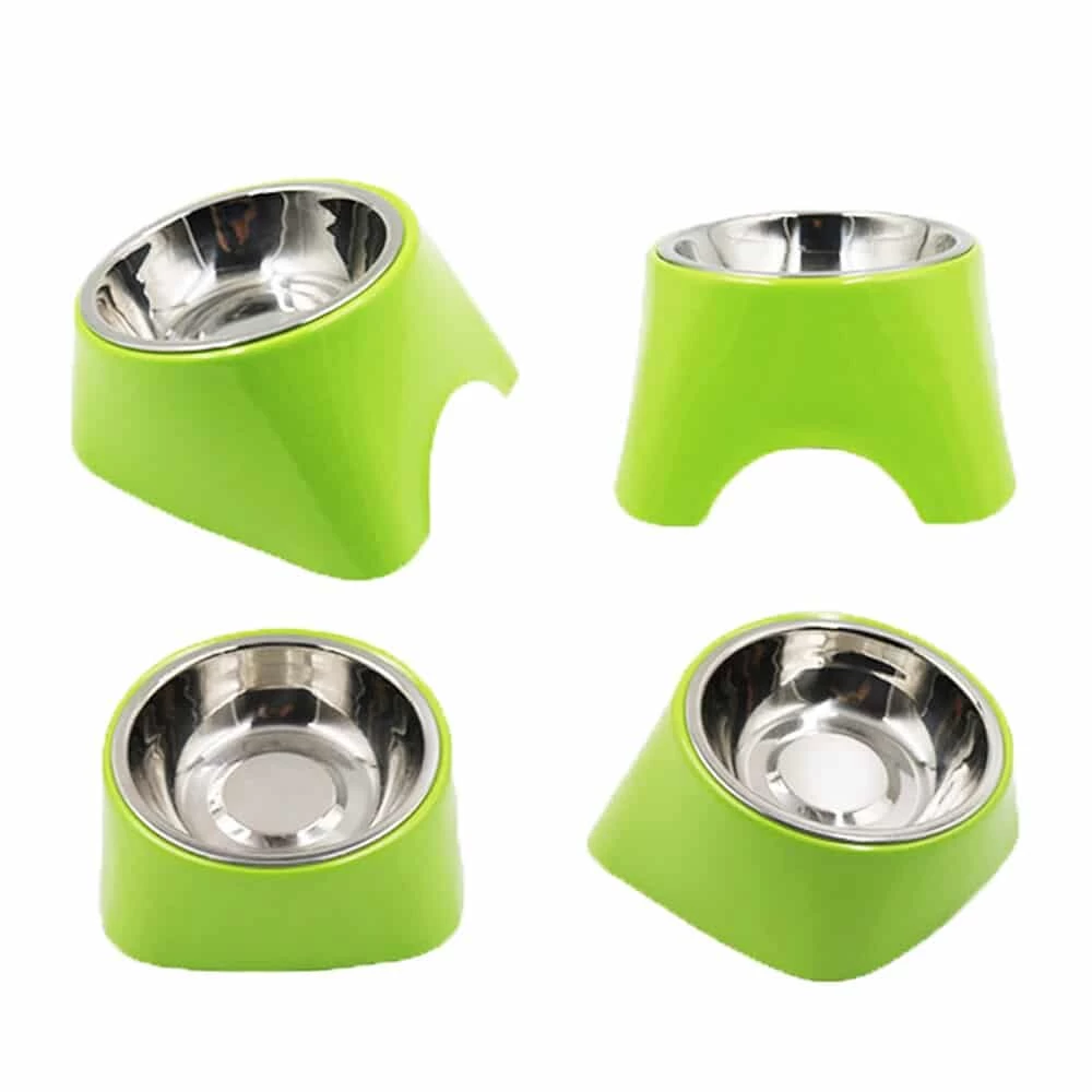 Bol Antidérapant Incliné En Acier Inoxydable 3 Bol Antidérapant Incliné En Acier Inoxydable – Image 3