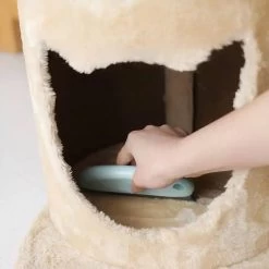 Brosse Chat Nettoyage De Poils En Silicone -Couchages pour chats Magasin brosse chat nettoyage de poils en silicone 2