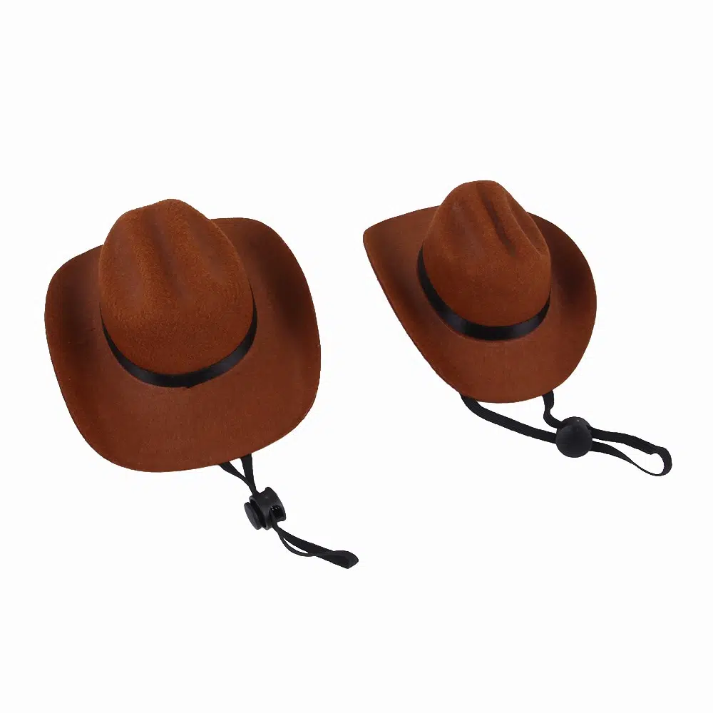Chapeau De Cowboy Pour Chats 2 Chapeau De Cowboy Pour Chats – Image 2