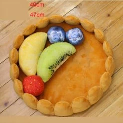 Coussin En Forme De Tarte Aux Fruits Pour Chat -Couchages pour chats Magasin coussin en forme de tarte aux fruits pour chat 3