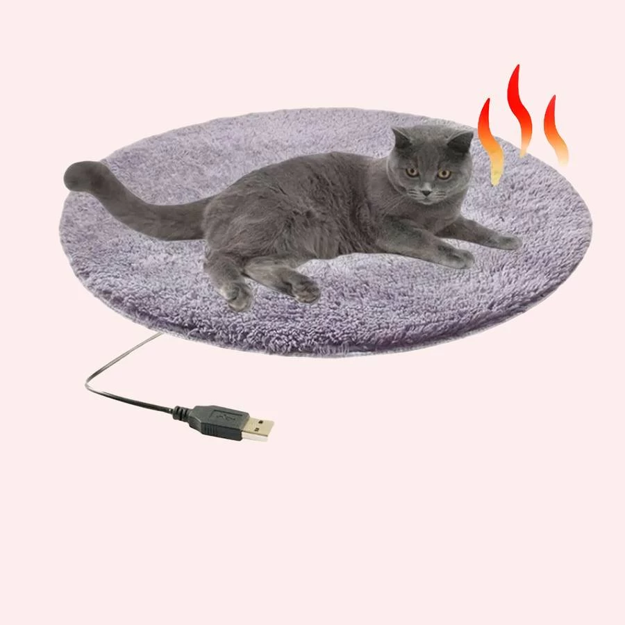 Coussin En Peluche Chauffant Pour Chat 1 Coussin En Peluche Chauffant Pour Chat