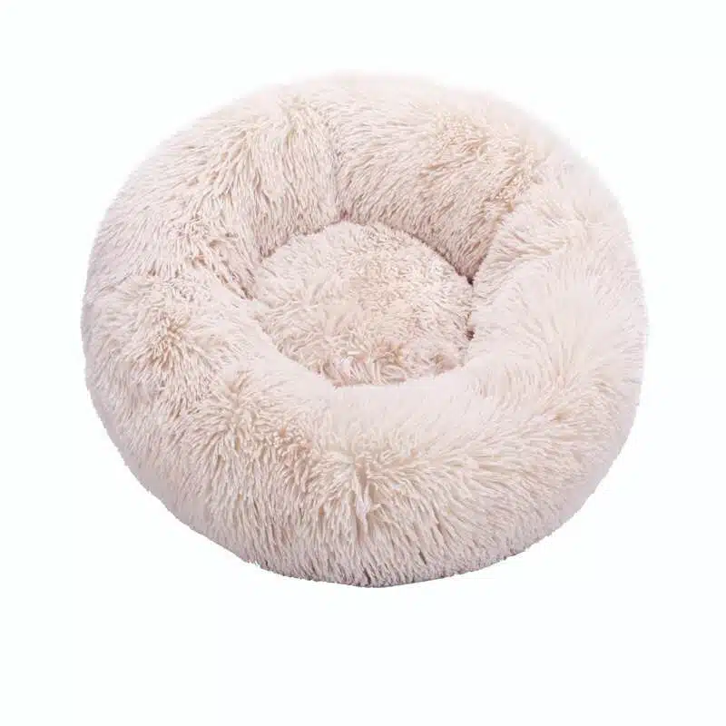 Coussin Rond En Peluche Pour Chat 3 Coussin Rond En Peluche Pour Chat – Image 3