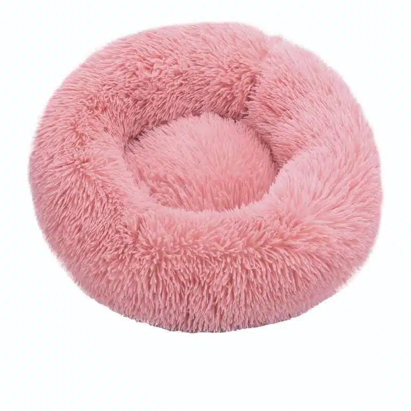 Coussin Rond En Peluche Pour Chat 4 Coussin Rond En Peluche Pour Chat – Image 4