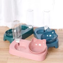Distributeur D’eau Avec Bol En Forme De Chat -Couchages pour chats Magasin distributeur d eau avec bol en forme de chat 3