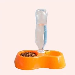 Double Bol Chat En Plastique