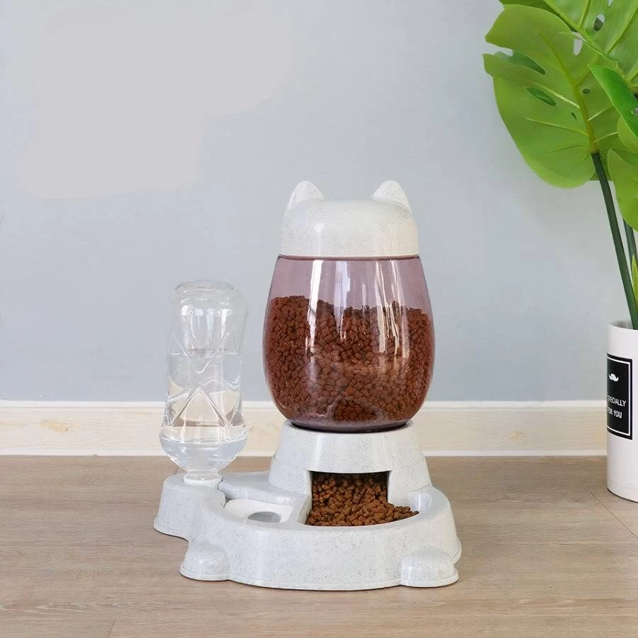 Fontaine à Eau Avec Distributeur Croquette Pour Chat 7 Fontaine à Eau Avec Distributeur Croquette Pour Chat – Image 7