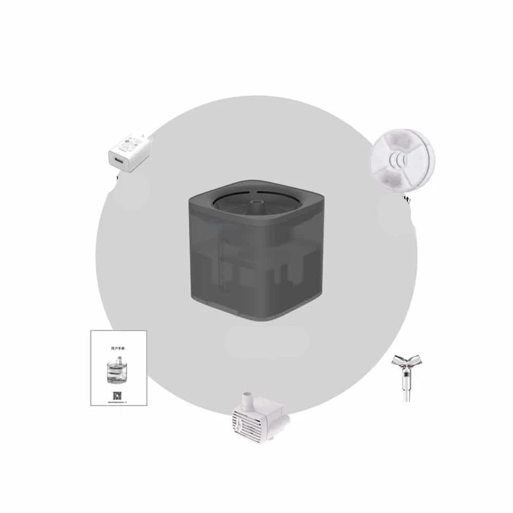 Fontaine à Eau Avec Filtre Pour Chat 2 Fontaine à Eau Avec Filtre Pour Chat – Image 2