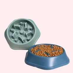 Gamelle Anti Glouton En ABS Pour Chat