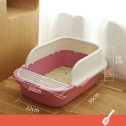 Grand Bac à Litière En Plastique Pour Chat -Couchages pour chats Magasin grand bac a litiere en plastique pour chat 6