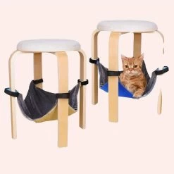 Hamac Amovible Molletonné Pour Chat