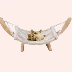 Hamac Chat Avec Support En Bois Massif