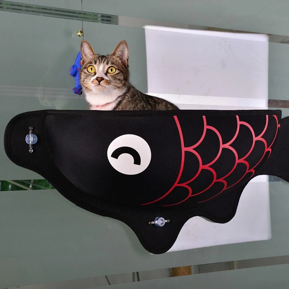 Hamac Pour Chat En Forme De Poisson 2 Hamac Pour Chat En Forme De Poisson – Image 2