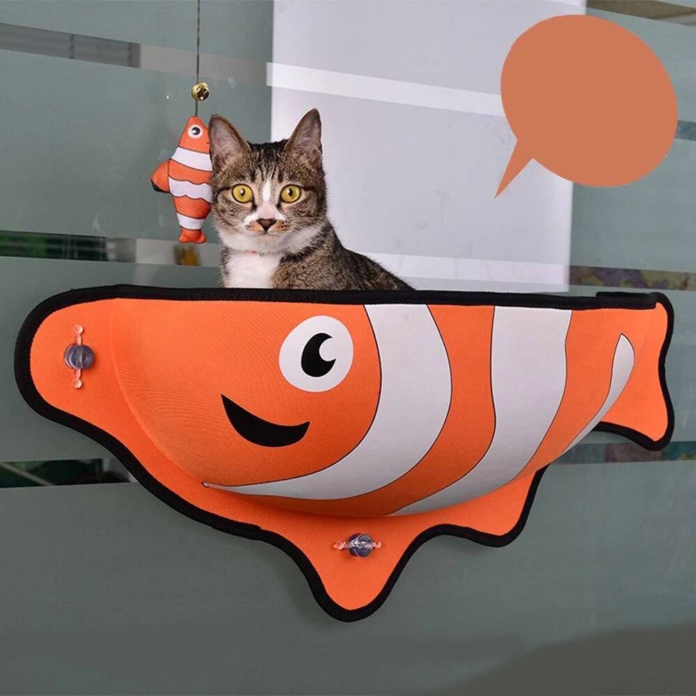 Hamac Pour Chat En Forme De Poisson 4 Hamac Pour Chat En Forme De Poisson – Image 4