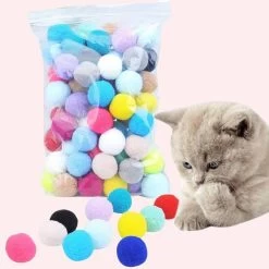 Jouet Chat Boule En Peluche Extensible