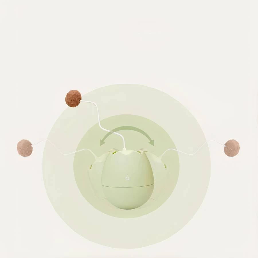 Jouet Interactif Boule Intelligente Pour Chat 2 Jouet Interactif Boule Intelligente Pour Chat – Image 2