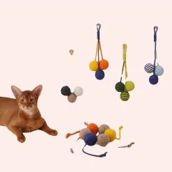 Jouet Interactif En Corde De Sisal Pour Chat