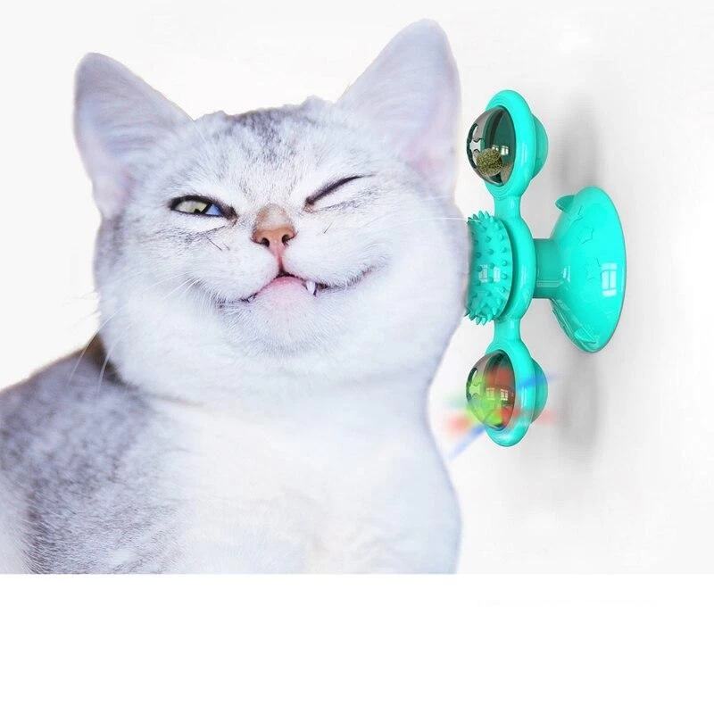 Jouet Moulin Couleur Unie Pour Chat 4 Jouet Moulin Couleur Unie Pour Chat – Image 4