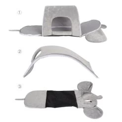 Maison Chat En Forme D’éléphant -Couchages pour chats Magasin maison chat en forme d elephant 3