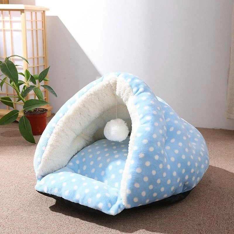 Panier De Lit Chaud Lavable Pour Chat 2 Panier De Lit Chaud Lavable Pour Chat – Image 2