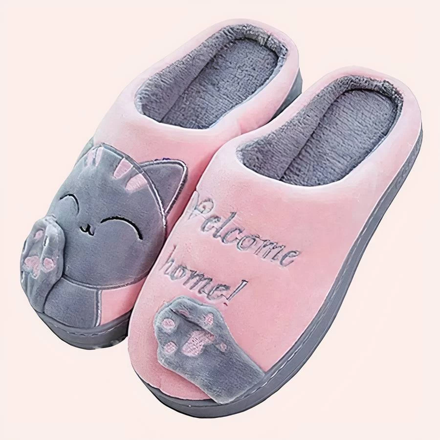 Pantoufles Antidérapantes Douces Et Chaudes 1 Pantoufles Antidérapantes Douces Et Chaudes