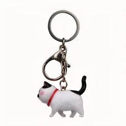 Porte-clés Avec Adorable Petit Chat -Couchages pour chats Magasin porte cles avec adorable petit chat 4
