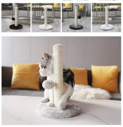 Poste à Gratter En Sisal Avec Boules Pour Chat 12 Poste à Gratter En Sisal Avec Boules Pour Chat -Couchages pour chats Magasin poste a gratter en sisal avec boules pour chat 4