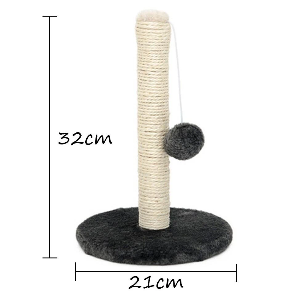 Poste à Gratter En Sisal Avec Boules Pour Chat 9 Poste à Gratter En Sisal Avec Boules Pour Chat – Image 9
