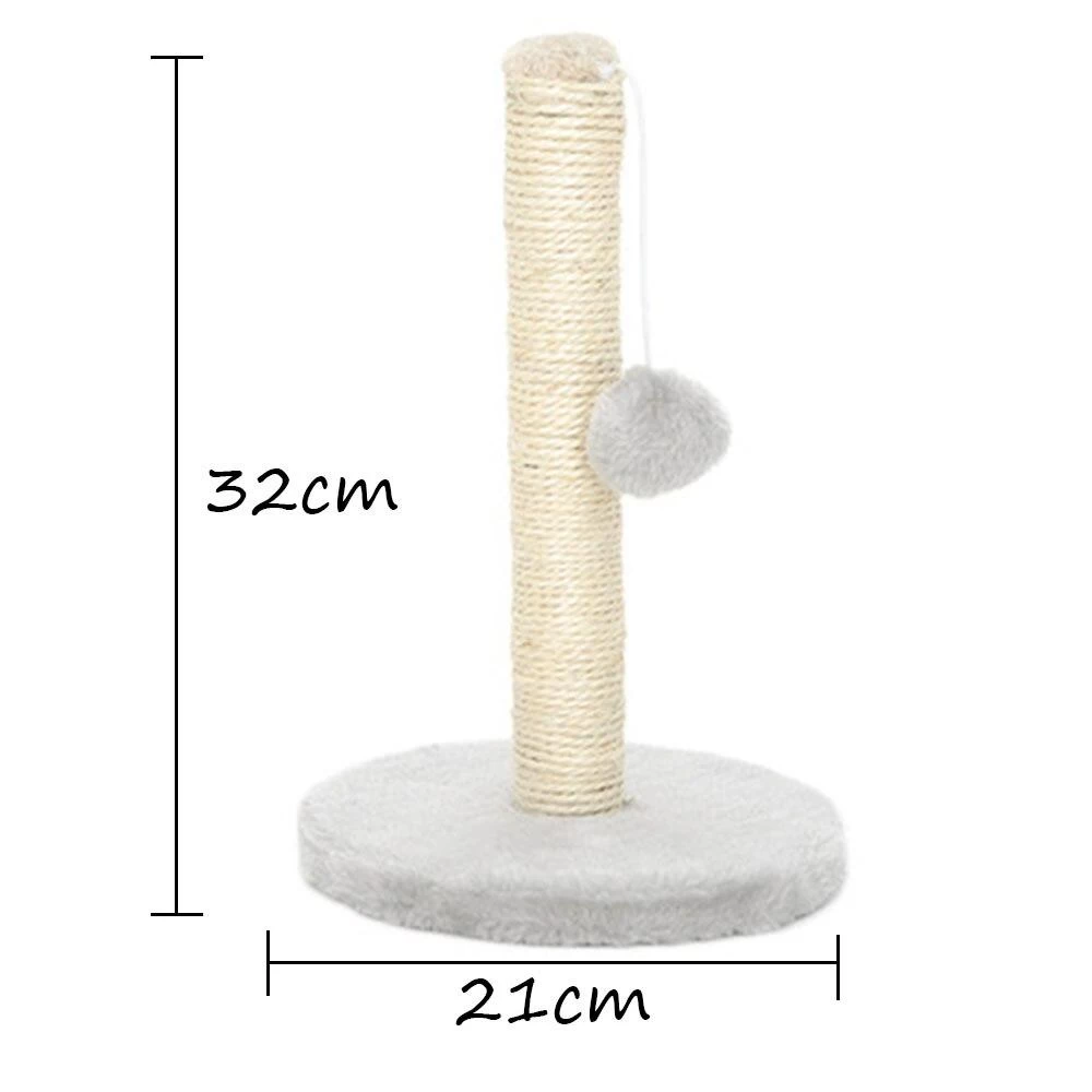 Poste à Gratter En Sisal Avec Boules Pour Chat 8 Poste à Gratter En Sisal Avec Boules Pour Chat – Image 8