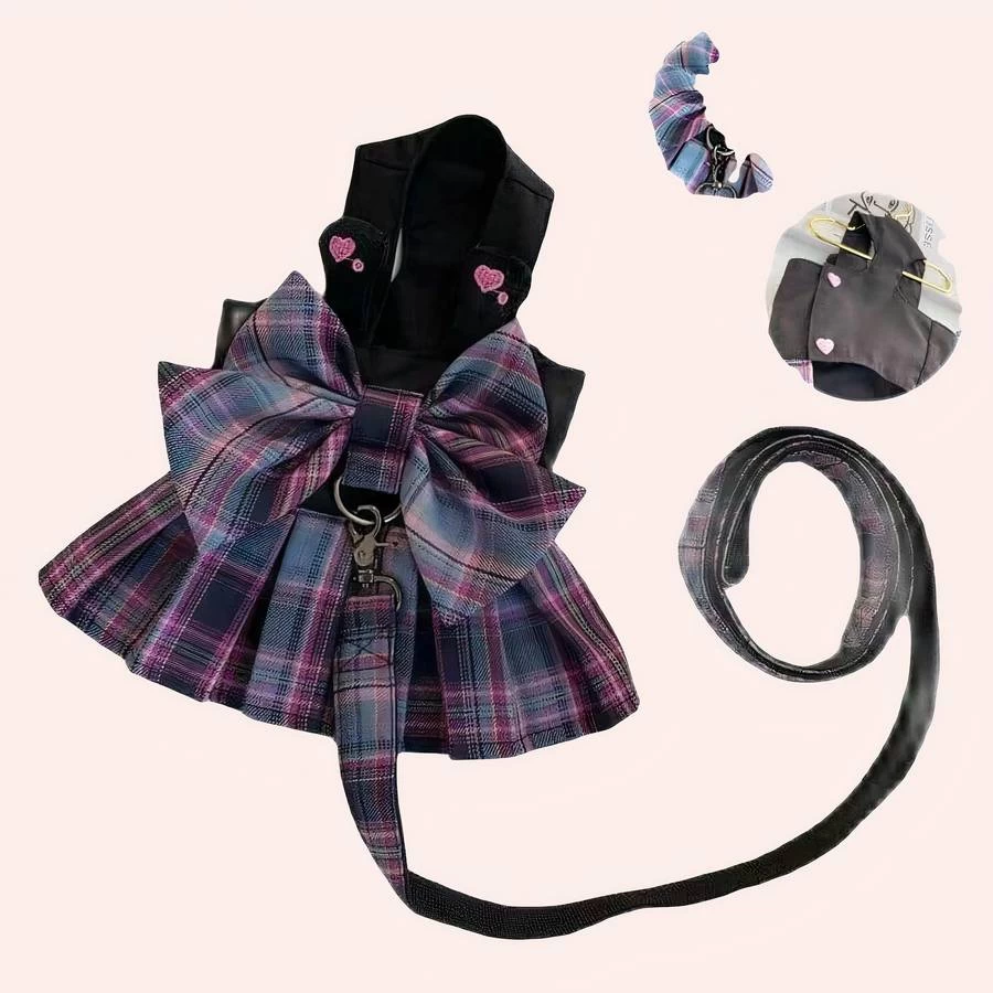 Robe Pour Chat Avec Laisse 1 Robe Pour Chat Avec Laisse