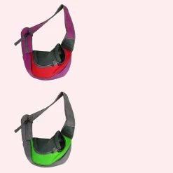 Sac à Bandoulière En Maille Pour Transport Chat