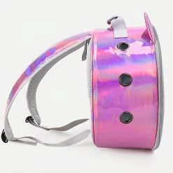Sac à Dos Rond Transparent Et Respirant Pour Chat -Couchages pour chats Magasin sac a dos rond transparent et respirant pour chat 3