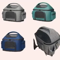 Sac De Transport Chat Avec Maille Latérale