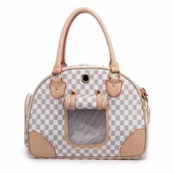 Sac De Transport Chat élégant En Cuir PU 6 Sac De Transport Chat élégant En Cuir PU -Couchages pour chats Magasin sac de transport chat elegant en cuir pu 3