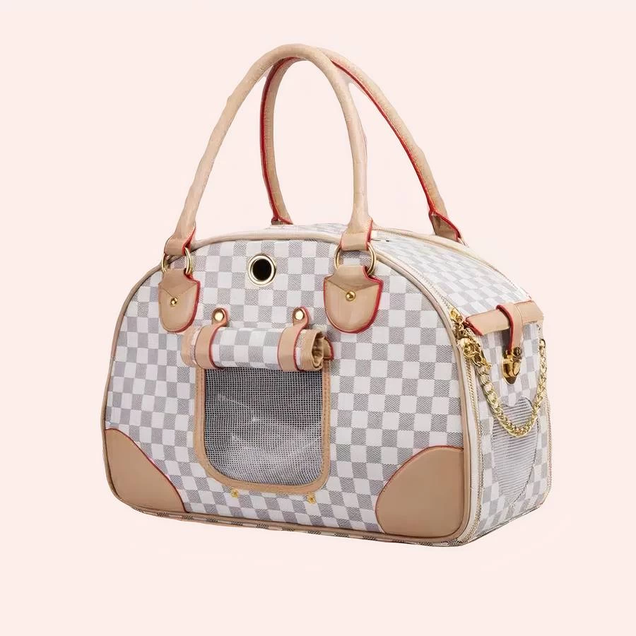 Sac De Transport Chat élégant En Cuir PU 1 Sac De Transport Chat élégant En Cuir PU