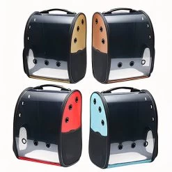 Sac De Transport Transparent Style Capsule Spatiale 6 Sac De Transport Transparent Style Capsule Spatiale -Couchages pour chats Magasin sac de transport transparent style capsule spatiale 2