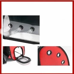 Sac De Transport Transparent Style Capsule Spatiale 7 Sac De Transport Transparent Style Capsule Spatiale -Couchages pour chats Magasin sac de transport transparent style capsule spatiale 3