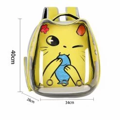 Sac De Transport Type Capsule Transparente Pour Chat -Couchages pour chats Magasin sac de transport type capsule transparente pour chat 4