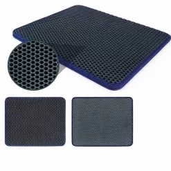 Tapis De Litière Coloré à Double Couche Pour Chat -Couchages pour chats Magasin tapis de litiere colore a double couche pour chat 6