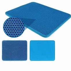 Tapis De Litière Coloré à Double Couche Pour Chat -Couchages pour chats Magasin tapis de litiere colore a double couche pour chat 8