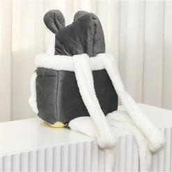 Sac à Dos Chat En Peluche Doux Et Chaud 7 Sac à Dos Chat En Peluche Doux Et Chaud -Couchages pour chats Magasin telechargement 6
